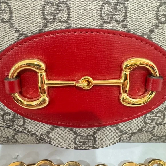 Gucci Horsebit 1955 Bag Shoulder Women Handbag Crossbody NEW - Picture 4 of 15